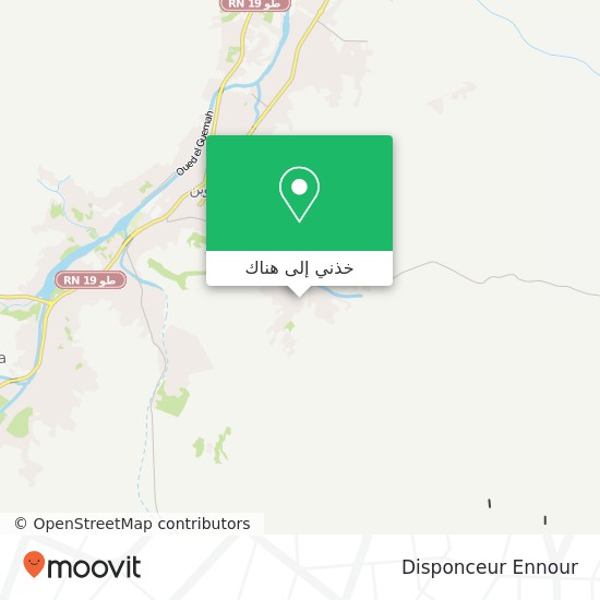 خريطة Disponceur Ennour