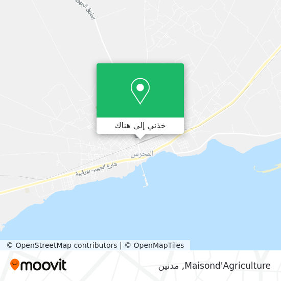 خريطة Maisond'Agriculture