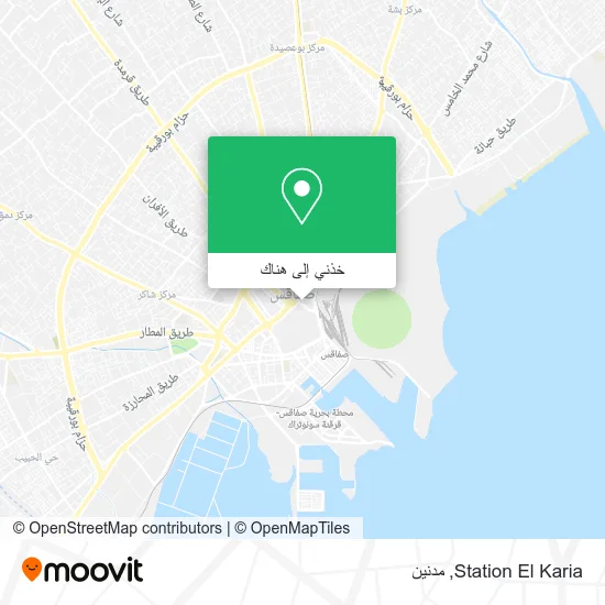 خريطة Station El Karia