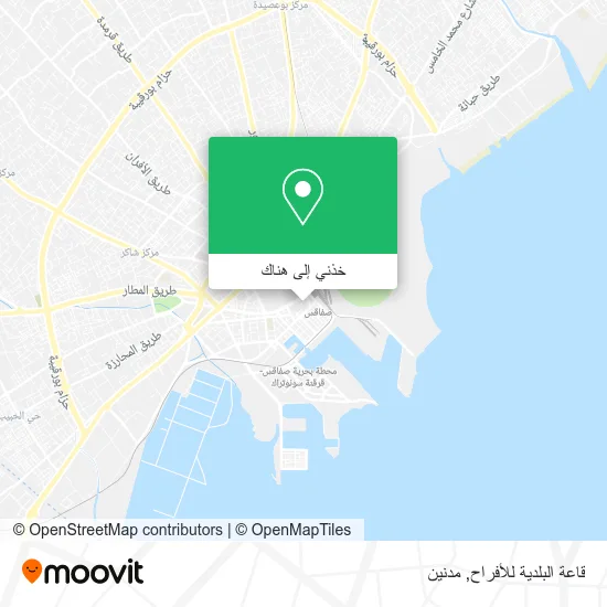 خريطة قاعة البلدية للعطلات