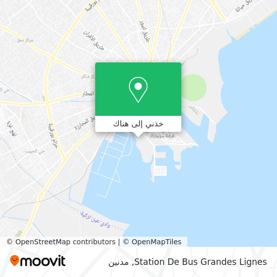 خريطة Station De Bus Grandes Lignes