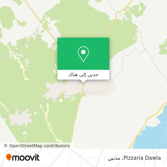خريطة Pizzaria Dawla