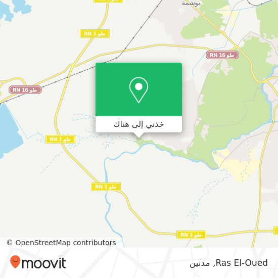 خريطة Ras El-Oued
