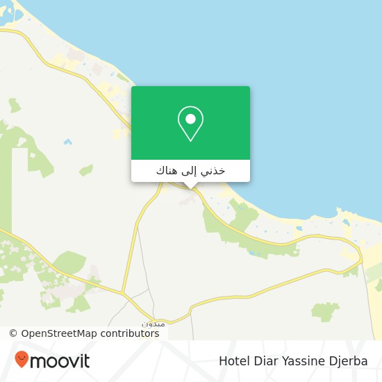 خريطة Hotel Diar Yassine Djerba