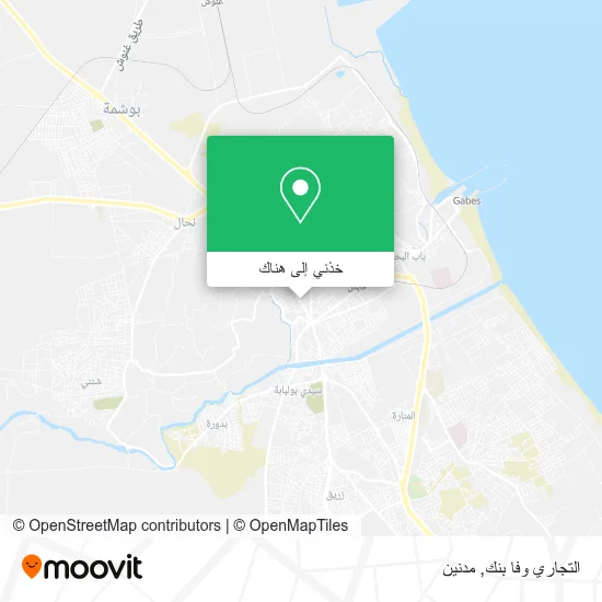 خريطة التجاري وفا بنك
