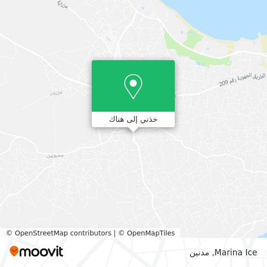 خريطة Marina Ice