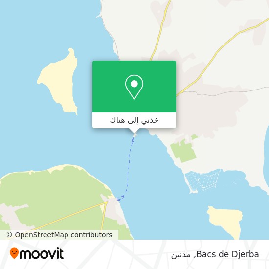 خريطة Bacs de Djerba