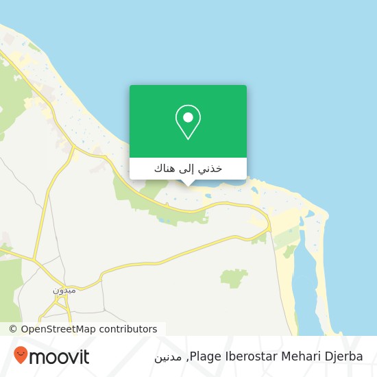 خريطة Plage Iberostar Mehari Djerba