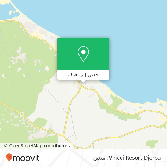 خريطة Vincci Resort Djerba