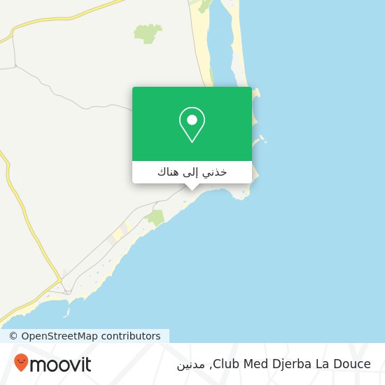 خريطة Club Med Djerba La Douce