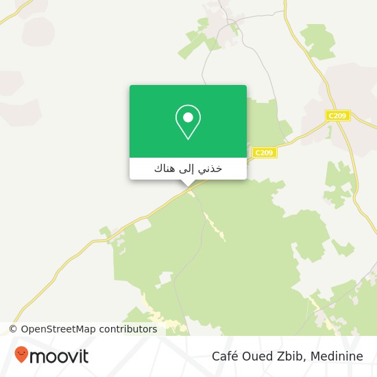 خريطة Café Oued Zbib
