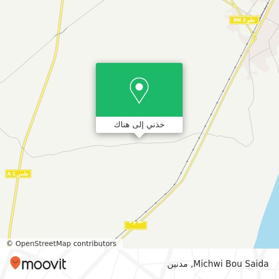 خريطة Michwi Bou Saida