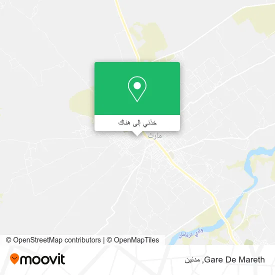 خريطة Gare De Mareth