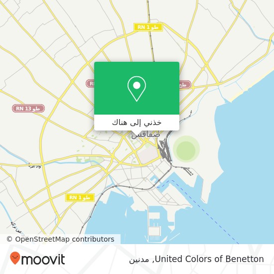 خريطة United Colors of Benetton