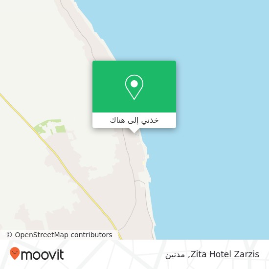 خريطة Zita Hotel Zarzis