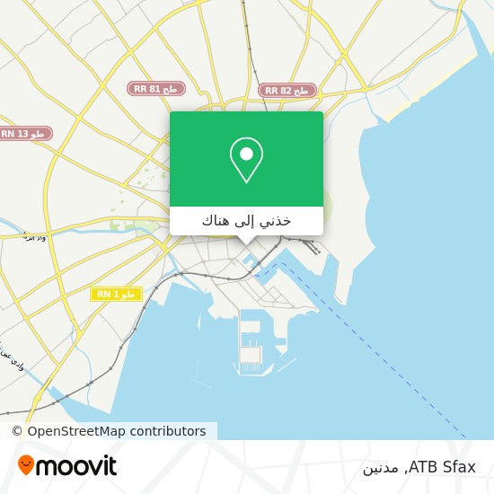 خريطة ATB Sfax