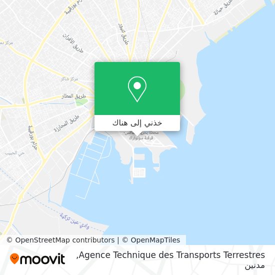 خريطة Agence Technique des Transports Terrestres