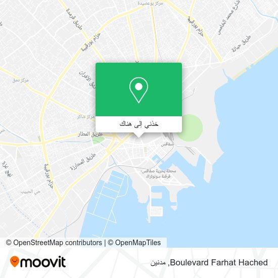خريطة Boulevard Farhat Hached