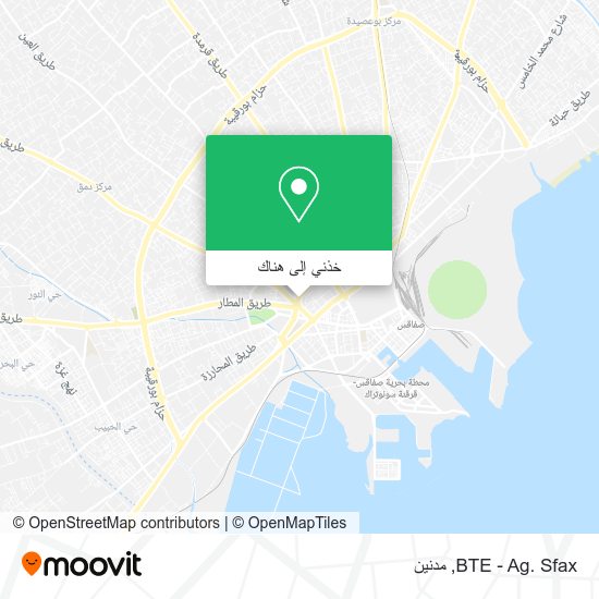 خريطة BTE - Ag. Sfax