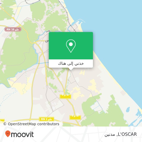 خريطة L'OSCAR