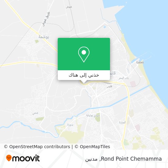 خريطة Rond Point Chemamma