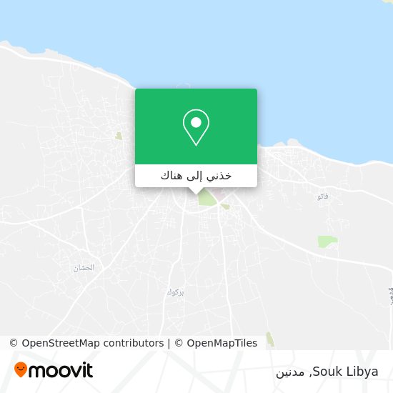 خريطة Souk Libya