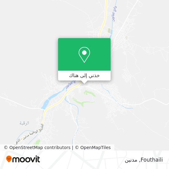 خريطة Fouthaili