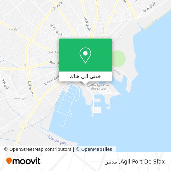 خريطة Agil Port De Sfax