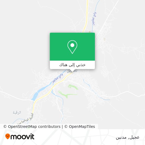 خريطة عجيل