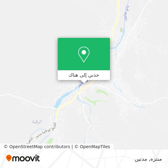 خريطة منتزه