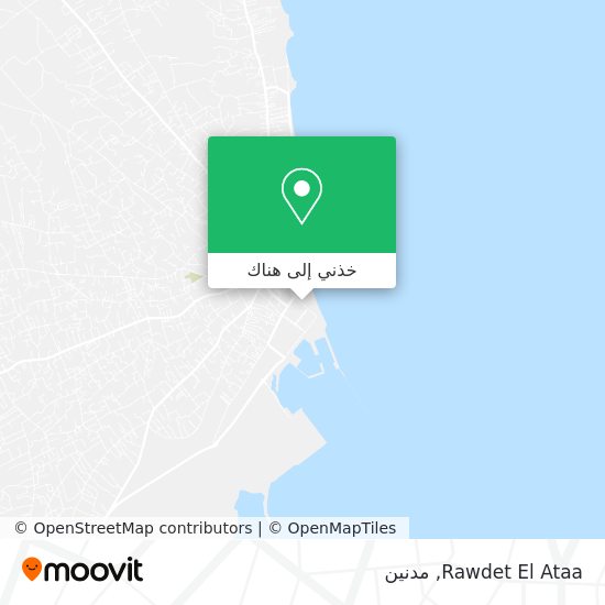 خريطة Rawdet El Ataa