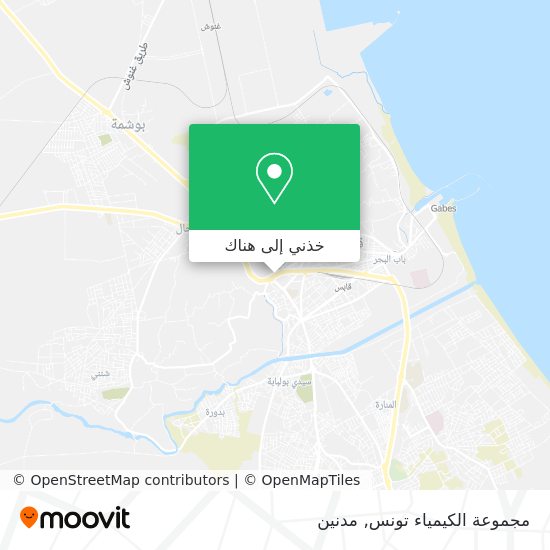 خريطة مجموعة الكيمياء تونس