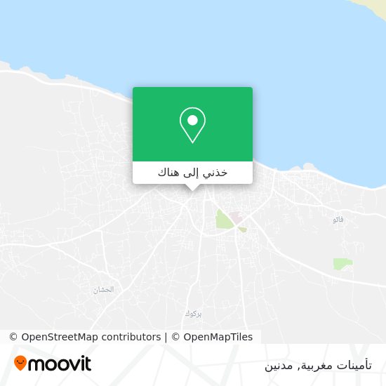 خريطة تأمينات مغربية