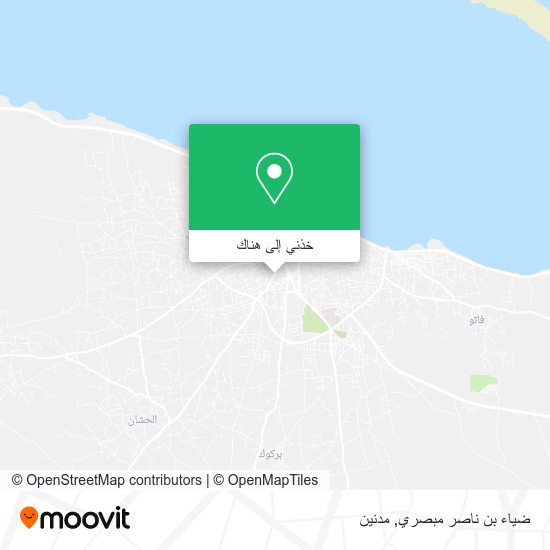 خريطة ضياء بن ناصر مبصري