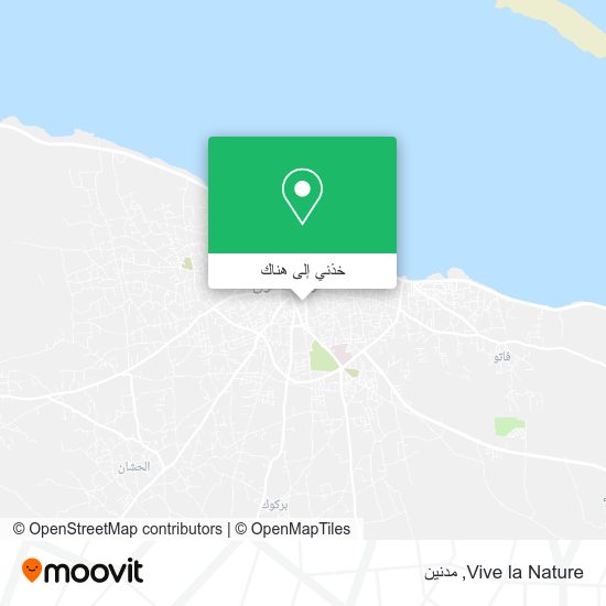 خريطة Vive la Nature