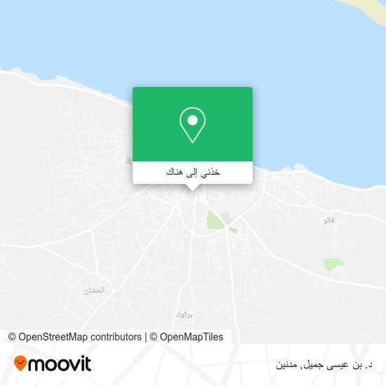 خريطة د. بن عيسى جميل