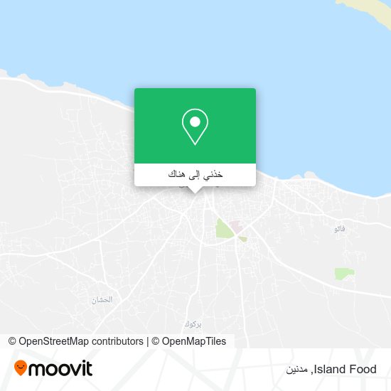خريطة Island Food