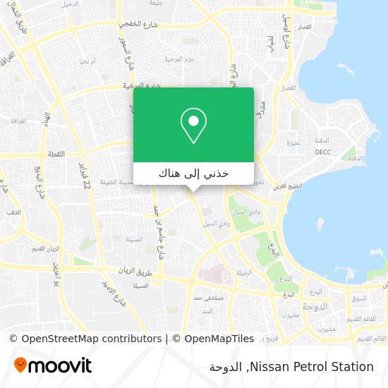 خريطة Nissan Petrol Station