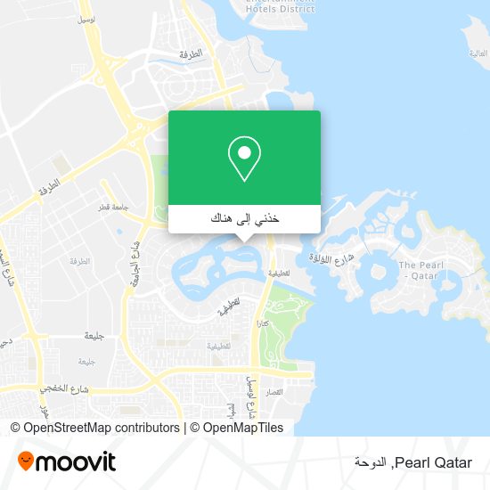 خريطة Pearl Qatar