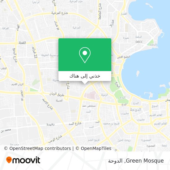 خريطة Green Mosque