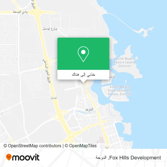 خريطة Fox Hills Development