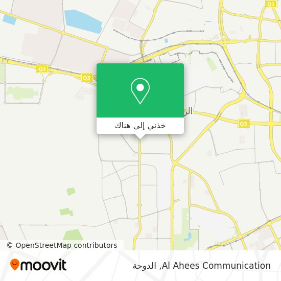 خريطة Al Ahees Communication