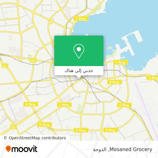 خريطة Mosaned Grocery