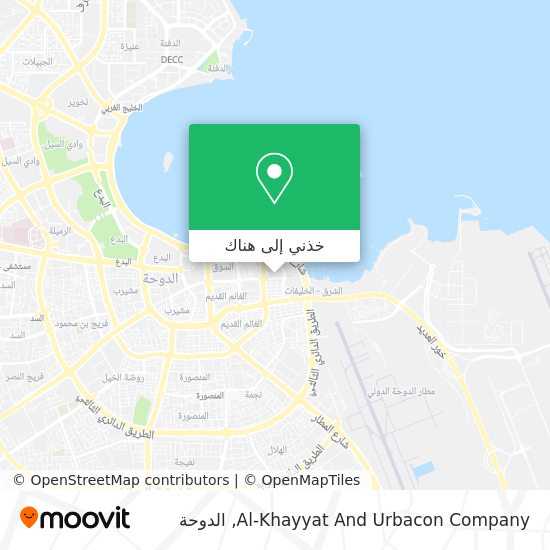 خريطة Al-Khayyat And Urbacon Company