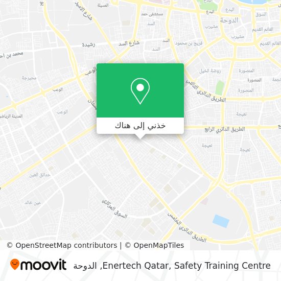 خريطة Enertech Qatar, Safety Training Centre