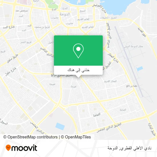 خريطة نادي الأهلي القطري
