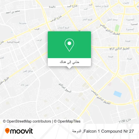 خريطة Falcon 1 Compound Nr 27