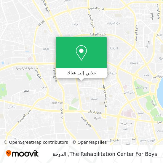 خريطة The Rehabilitation Center For Boys