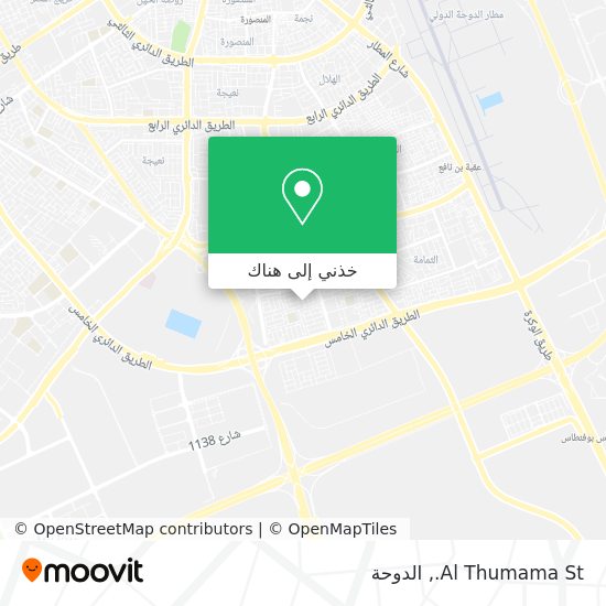 خريطة Al Thumama St.