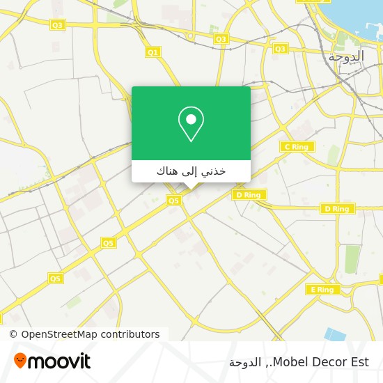 خريطة Mobel Decor Est.